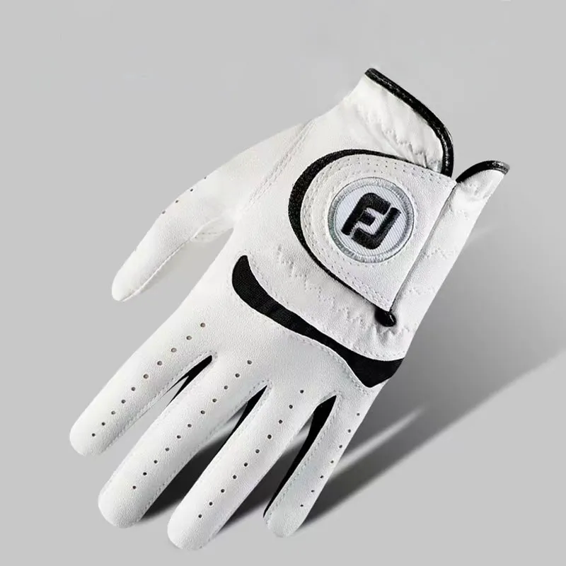 Golf Gloves Men's Microfiber Cloth Sports Gloves Left Right Hand Gloves  Single Piece golf gloves for men left hand golf glove Men's WeatherSof Golf 