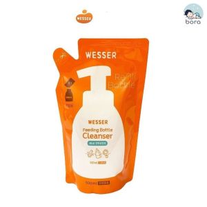 Nước rửa bình sữa Wesser mẫu mới Hàn Quốc chai 500ml túi 500ml