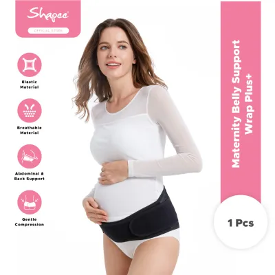 Maternity Belly Support Wrap Plus+ (FREE SIZE) - pregnant belly support tummy support