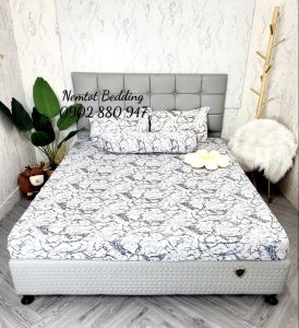 🍓GIÁ SIÊU RẺ🍓 Trọn Bộ Ga Gối Thun Hàn Quốc Nằm Thoáng Mát Thấm Hút Mồ Hôi Không Nhăn Xù Giá Rẻ _ Nemtot Bedding