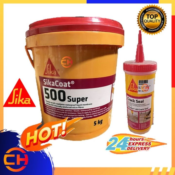 Ready stock-Fast Delivery] 500 Super - 5kg - Waterproofing ,SIKA ...