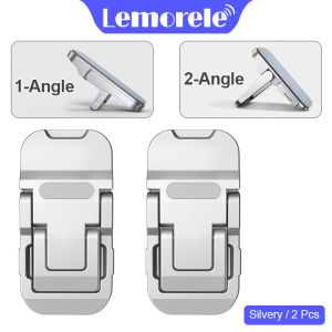 Lemorele Invisible Laptop Stand Stick On Aluminum Mini Portable Computer Keyboard Stand Riser Holder