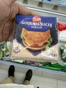 Phô mai lát Zott Burger gói 200g (12 lát) nhập khẩu Đức