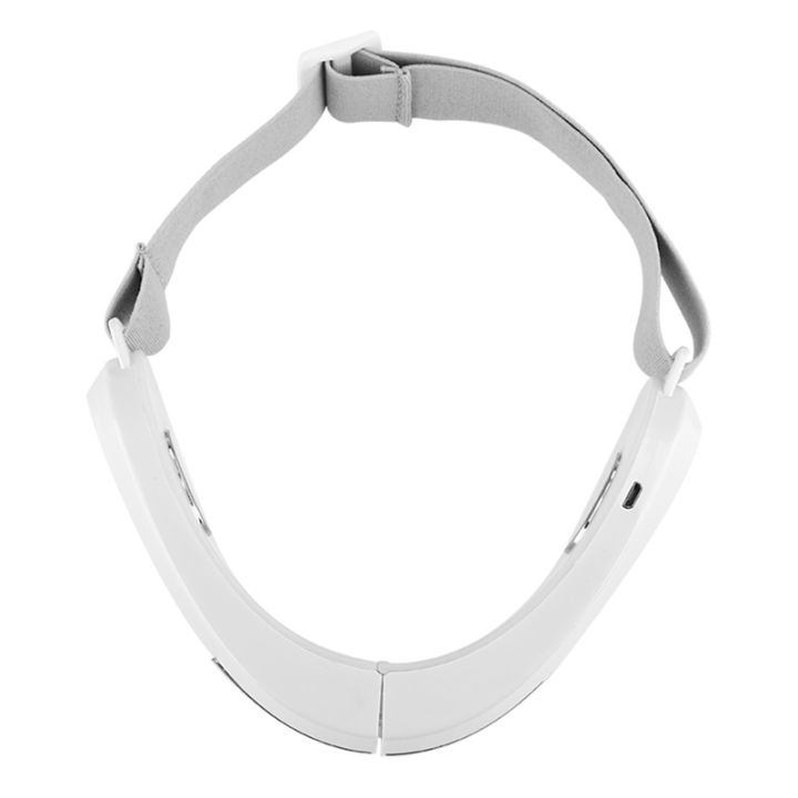 EMS Facial Massager V-Line Lift Up Belt Red Blue Light Face Slimming Vibration Massager Face