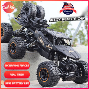 ⚡Malay Spot⚡ 6WD/4WD RC Car Toy Big Alloy 1:12 2.4G Radio Remote Control Off-Road Cars High Speed Climbing Car 4x4 Monster Truck Crawler Toys for Boy Kids Gift Mainan kereta remote kontrol