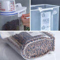 Pet Food Plastic Storage Tank Dog Cat Food Dispenser Pet Sealing and drying Supplies Kitchen box. 