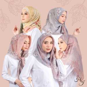 PROMO PAKET USAHA HIJAB MOTIF TERBARU KEKINIAN HIJAB SEGI EMPAT DENAYKW MOTIF