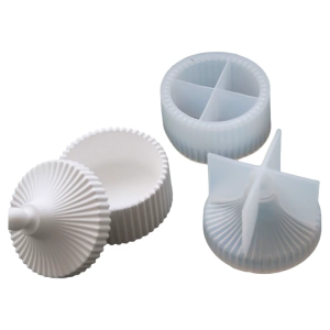 Storage Box Silicone Molds Cup Molds Castings Molds Plasters Molds Striped Jar Molds
