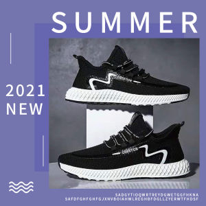 ZiShop รองเท้าผ้าใบสุภาพบุรษสุดเท่ห์ แต่งลวดลายโฉบเฉี่ยว มีสไตล์ไม่ซ้ำใคร ใส่เที่ยวก็ได้ ใส่ทำงานก็ดืออ