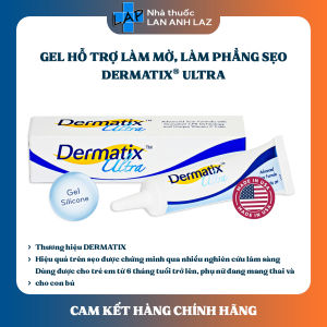 DERMATIX ULTRA (Hàng nhập khẩu) - Gel làm mờ sẹo và làm phẳng sẹo lồi sẹo thâm.