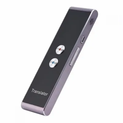 Portable Smart Voice Two-Way Real Time Multi Language Translator Gold