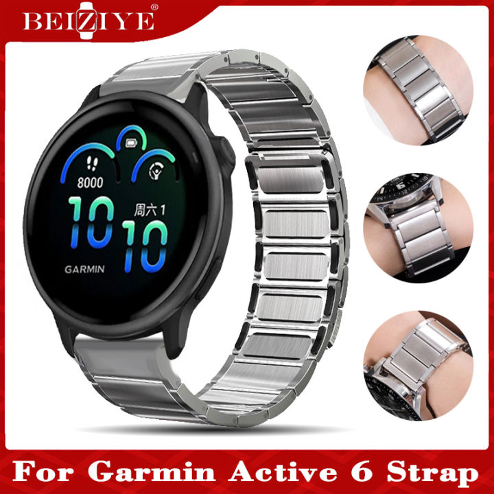 Metal Strap for Garmin Vivoactive Smart Watch Strap Vivoactive  Watchband for garminActive Band Magnetic Sports Bracelet Lazada PH