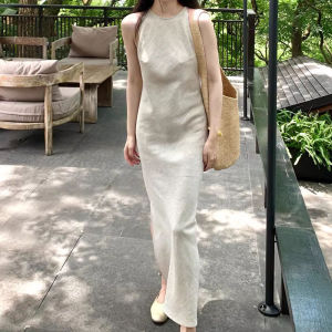 2026 New Summer Women New Chinese Style Sleeveless Vest Elegant Dress