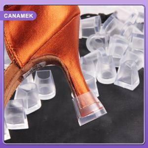 【CANAMEK】 1 cặp rõ ràng đám cưới cao gót giày bảo vệ Stiletto Bìa stoppers