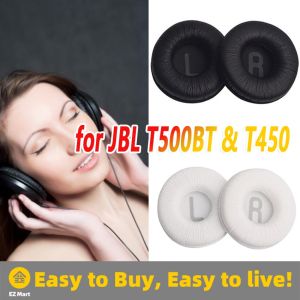 【Fast Shipping】 1 Pair Soft Earpads Headphones Protein Leather Foam Ear Pad Pillow Cover Cushion Replacement for JBL Tune 500BT T450BT T600 JBL-Headphone-Cover