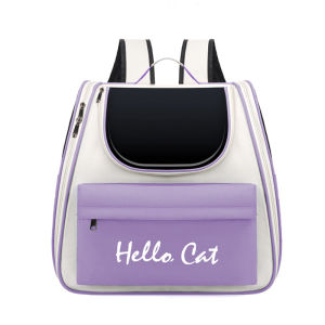Hello Cat Pet Travel Backpack Cat Backpack Cat Portable Bag Cat Outgoing Bag Beg Kucing Pet Accessories