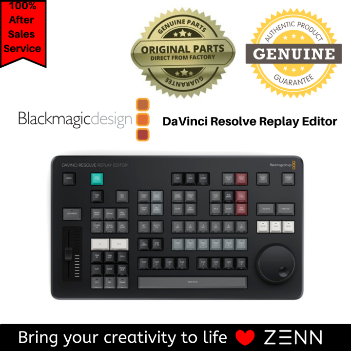 Blackmagic design davinci resolve replay editor lazada