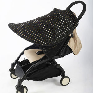 Universal Sunshade cover for Baby Stroller Enlarge Canopy Extension UV Protector Starry Sky Print Stroller Accessories