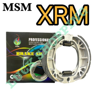 MSM Brake Shoe Motorcycle Set : XRM 110/125 WAVE 100/110/125 DASH TRINITY CG125 SHOGUN JET100/BONUS SMASH 110/125 CS90