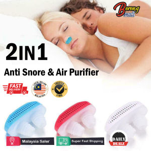 2in1 Anti Snoring Nose Purifier Relieve Nasal Congestion Anti Snore Ventilation Apnea Aid Device / Anti Dengkur