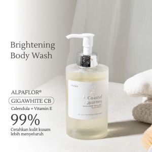 Paket Hemat EVOKE Brightening Body Wash - Coastal Journey | Kulit sensitif/Luka Kering 100 ml