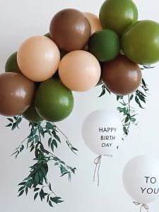 [Set Capybara] Combo Trang Trí Sinh Nhật Chủ Đề Capybara Siêu Dễ Thương Bong Bóng Chuột Lang Cho Bé