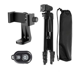 AE Manufacturers best-selling camera tripod Aluminum alloy telescopic tripod Mobile phone photography stand with Bluetooth remote control