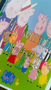 MY LEARNING ACTIVITY BOOK (PEPPA PIG) 60PAGES MORE