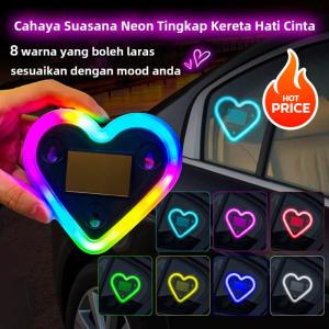 Car LED Window Lights Sparkling Mood Lights Car Interior Decoration Car Renovation Neon Lights Car Quarter Window Decoration Neon Glow Lights Automotive Car window triangle saga mentolampu lampu hiasan ice blue carled lights interior love