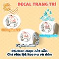 Decal Trang Trí Quán KEM Các Loại ✨ Hình Dán Kem Ốc Quế, Kem Que, Kem Ly, Kem Ký, Kem Xôi - Sticker Kháng Nước, Chịu Nắng, Cắt Sẵn.. 