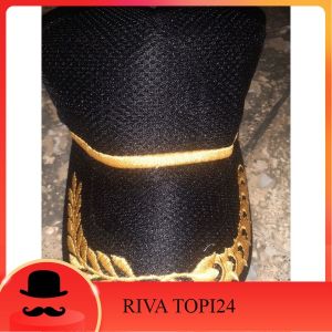 Topi tactickal padi kapas full jaring doblemesh hitam