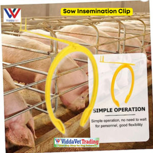 Big Size Pig Insemination Clip Holder Sows Artificial Insemination Auxiliary Clamp