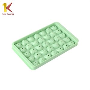 Satu Keluarga Cetakan Jelly Love Jumbo 35 Lubang C1140 35 Grid Ice Cube Tray Jelly Ball Love Pudding