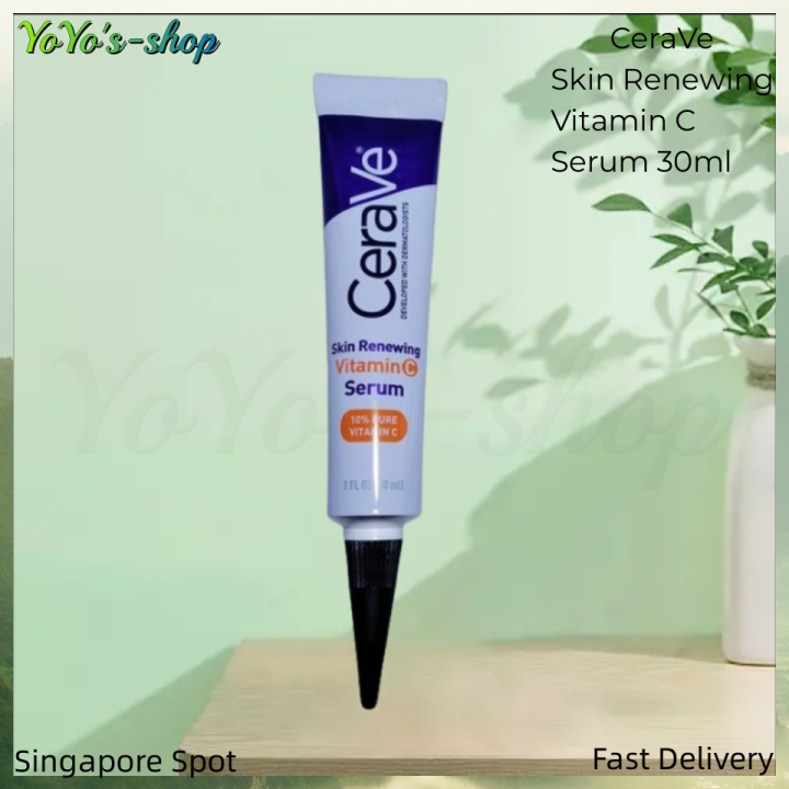 CeraVe Skin Renewing Vitamin C Serum 30ml Brightening Antioxidant
