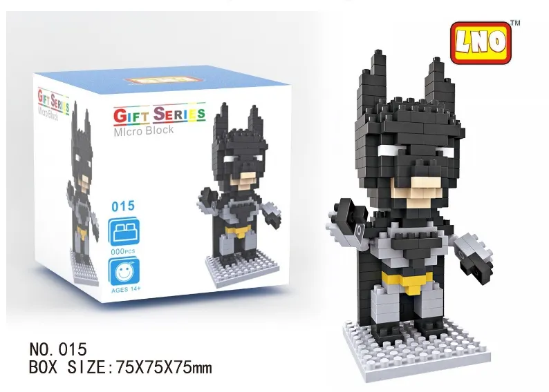 M'sia Stock) LNO Hero Series Nano Brick Nanoblock Mini Diamond