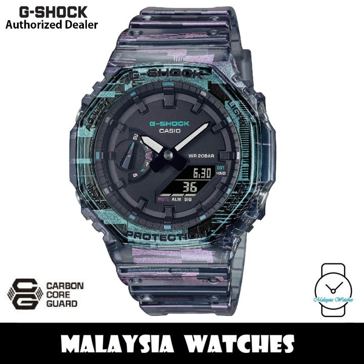 OFFICIAL WARRANTY) Casio G-Shock GA-2100NN-1 Analog Digital