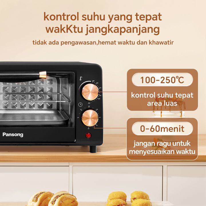 Saluyar%20KX1251%20Oven%20Listrik%2012L%20400W%20Low%20Watt%20Timer%20Pengatur%20Suhu%20untuk%20Kue%20Roti%20Pizza%20-%20Image%205