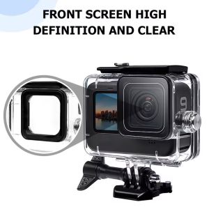 Waterproof Case For GoPro Hero 13/12/11/10/9 Protective Underwater Diving Housing Shell
