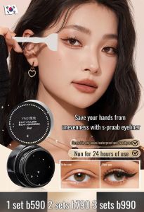 Beginner Eye Makeup Rescue Eyeliner Stamp Set Smooth Eyeshadow Makeup Tools