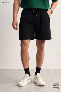 Quần Short Thun AKUBA Form Regular Vừa Vặn Thoải Mái | 01PE1078