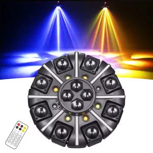 Đèn Sân Khấu  Moving Led 8 Cánh 28 Mắt PRO Điều Khiển Từ Xa  Phù Hợp Cho Phòng Karaoke Gia Đình   Quán Hát [GTP ] .