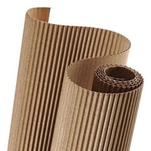 Karton Packing Corrugated Paper 100 x 85 cm Single Face Kardus Roll