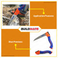 WADFOW Folding Saw 7" Inch 180MM Wood Cutter Plant Pruning Saw Pruner Saw Long Blade Hand Saw WHW4607 - BUILDMATE - WHT. 
