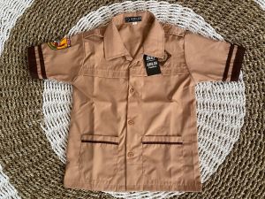 seragam pramuka siaga(kelas 1-6 SD )panjang pendeklaki perempuan.bahan baston premium