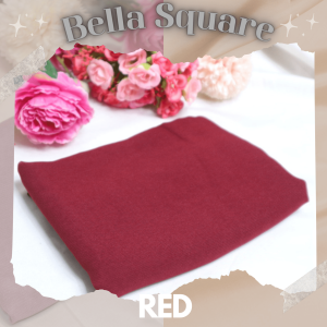 Kerudung Bella Square Premium pilihan warna lengkap / Hijab Segi Empat / Jilbab anti letoy