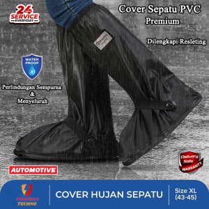 Jas Hujan Sepatu XL L M S Premium Rain Shoes Cover Sepatu Sarung Sepatu Anti Air Waterproof Reflektor Cahaya Rhodey Rain Cover Hujan Sepatu dengan Reflektor Cahaya Size S M L XL Jas Hujan Sepatu Cover Shoes Rhodey Rain Cover Jas Hujan Sepatu Tahan Air COD