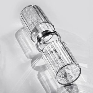 Toothbrush Cup Toothbrush Travel Case Travel Toothbrush Holder Case with Cover Portable Multifunctional Toothbrush Cover Suitable for Travel Business Camping Bathroom School or Daily Uses