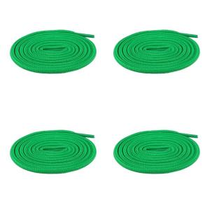 4Pcs Chống Xé Polyester Vòng 5Mm Dày dây giày Cho Đi Bộ Đường Dài Và giày làm việc Khởi Động Giày Sneakers Thể Thao Giày Dây