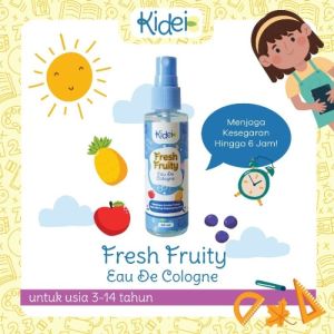 Kidei Fresh Fruity Eau de Cologne 60ml - Parfum Anak