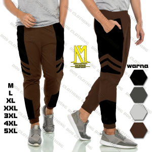 Celana Joger Kombinasi Premium Baby Tery / Jogger Gaul Model Terbaru / Celana Panjang Training Standar dan Jumbo